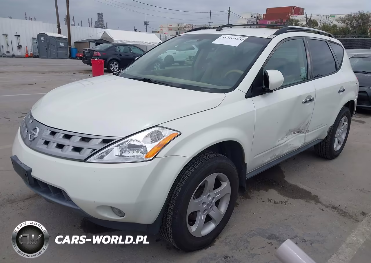 2004 Nissan Murano Sl VIN:JN8AZ08T64W227354 - 2