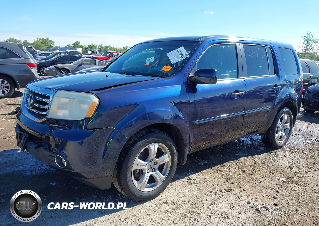 2015 Honda Pilot Ex VIN:5FNYF4H49FB016871 - 2