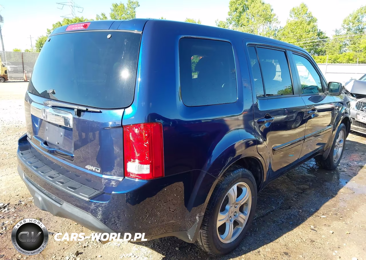 2015 Honda Pilot Ex VIN:5FNYF4H49FB016871 - 4