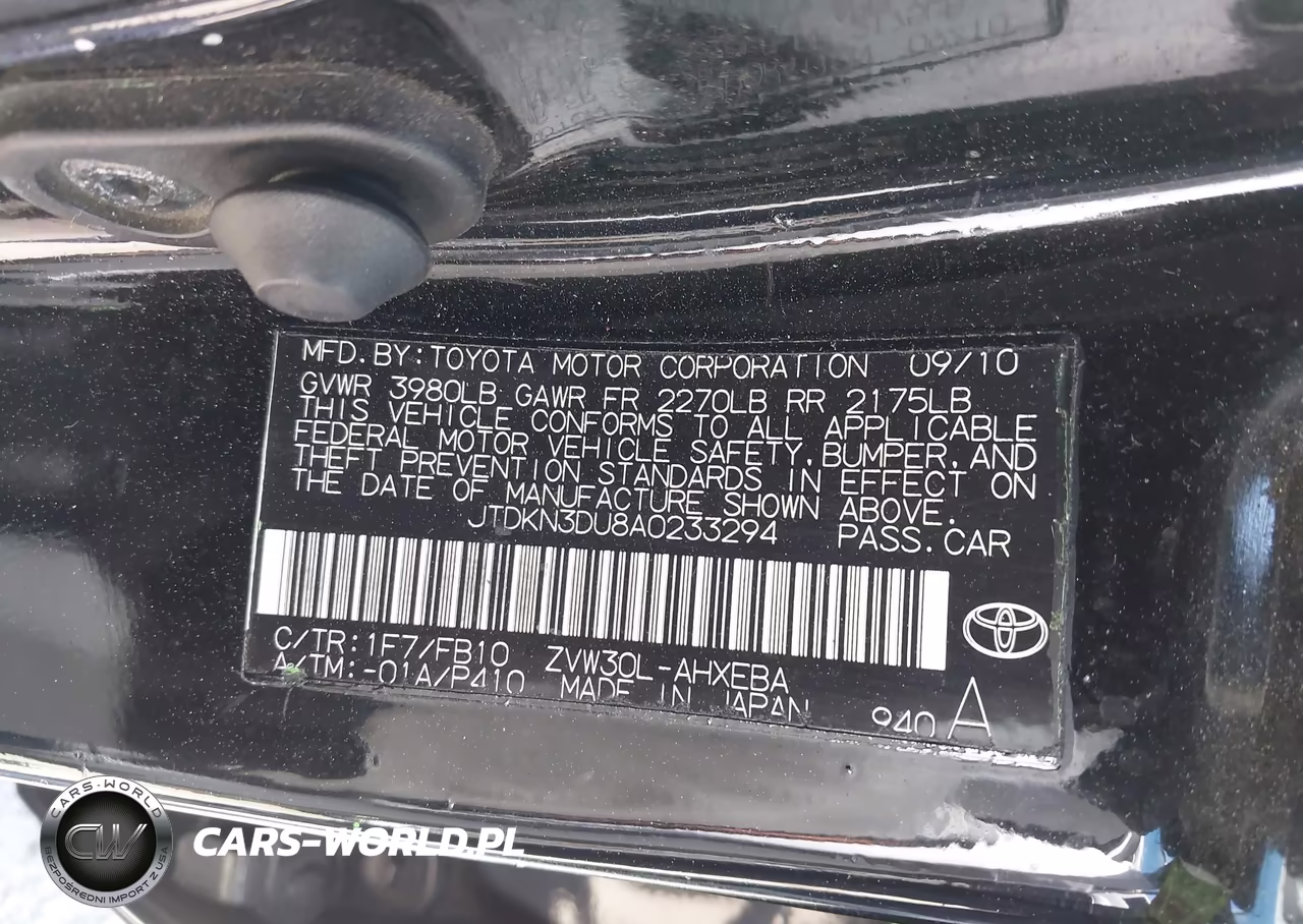 2010 Toyota Prius Ii VIN:JTDKN3DU8A0233294 - 9