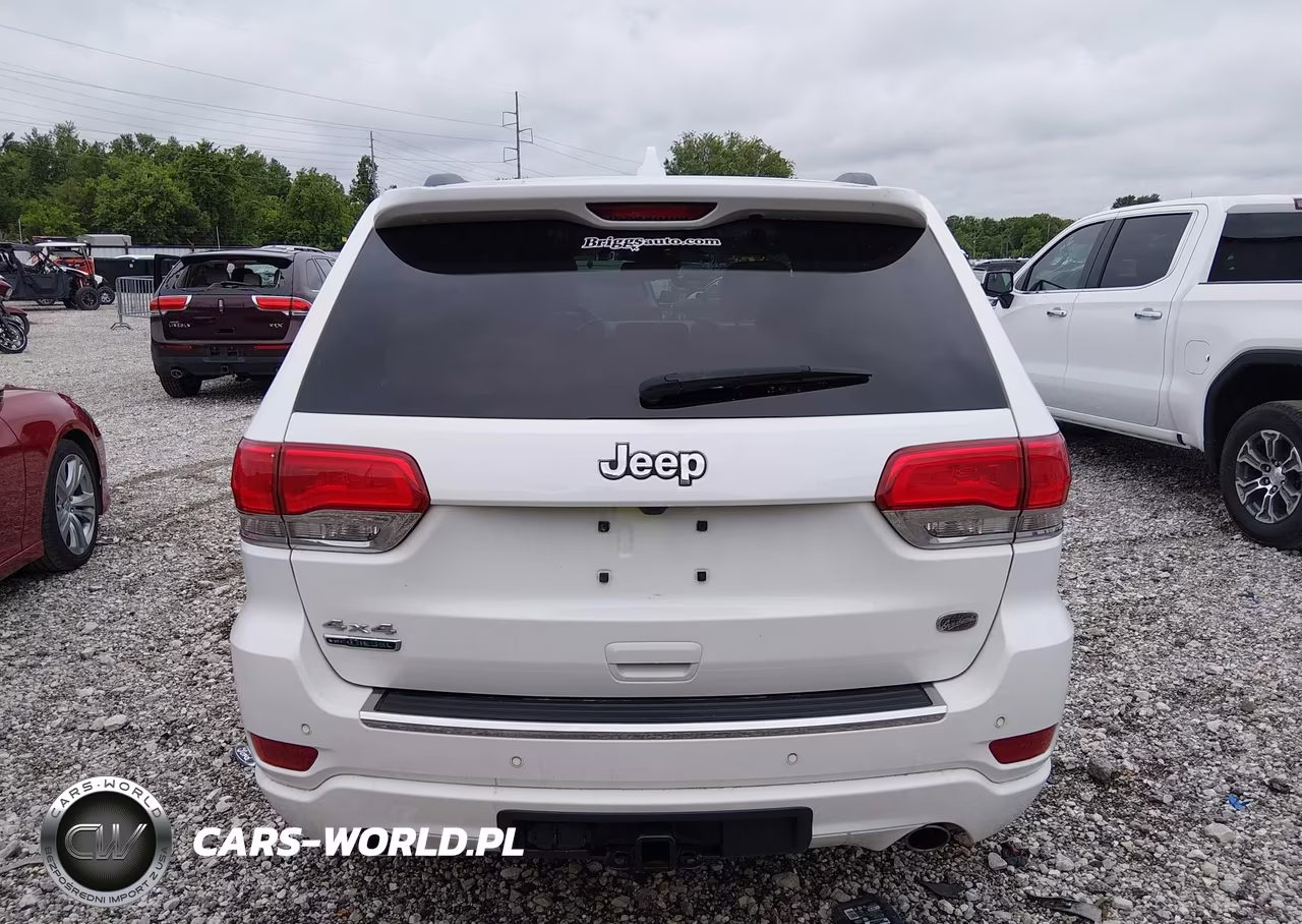 2016 Jeep Grand Cherokee Overland VIN:1C4RJFCM9GC325468 - 16