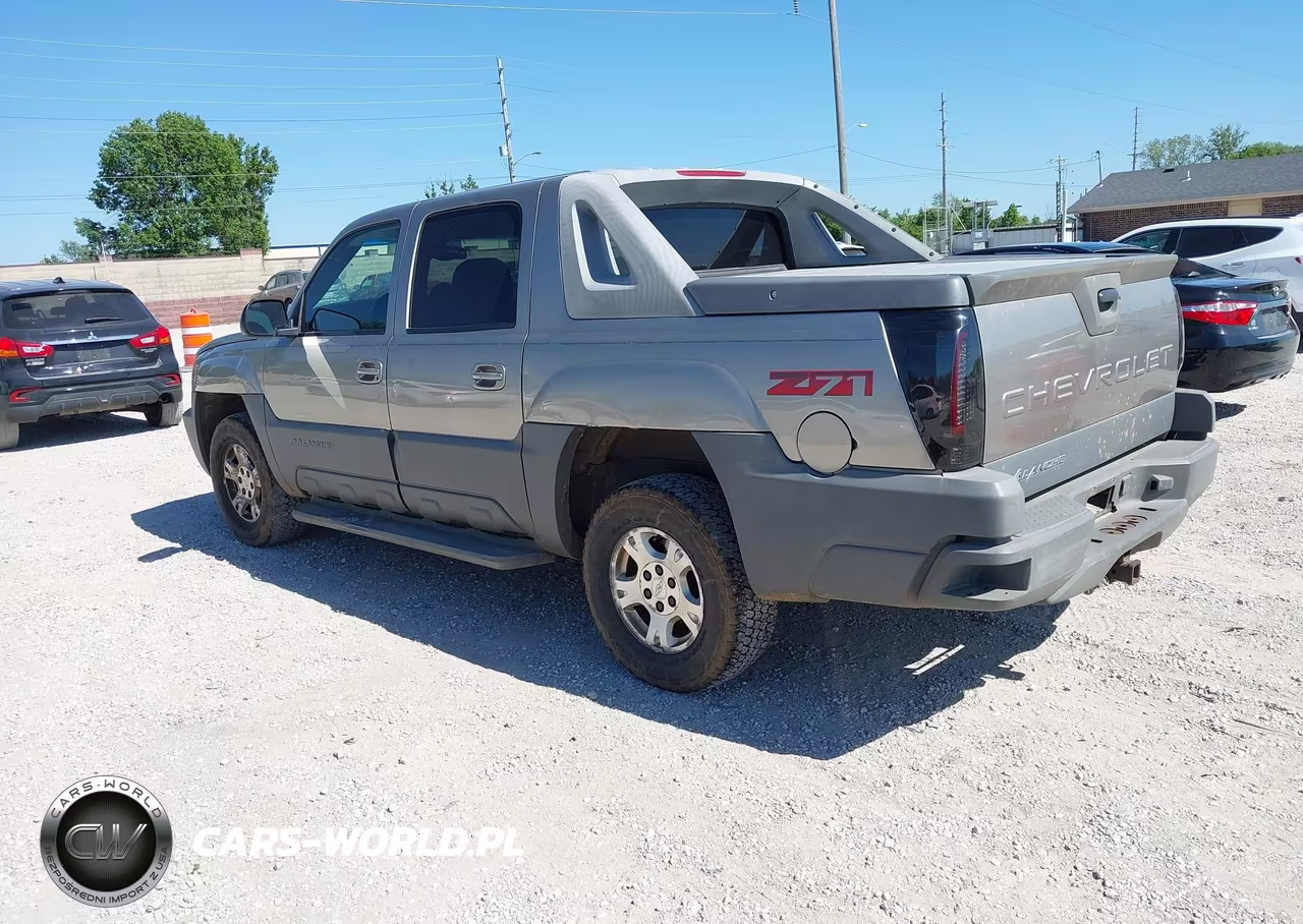 2002 Chevrolet Avalanche 1500 VIN:3GNEK13T92G288053 - 3