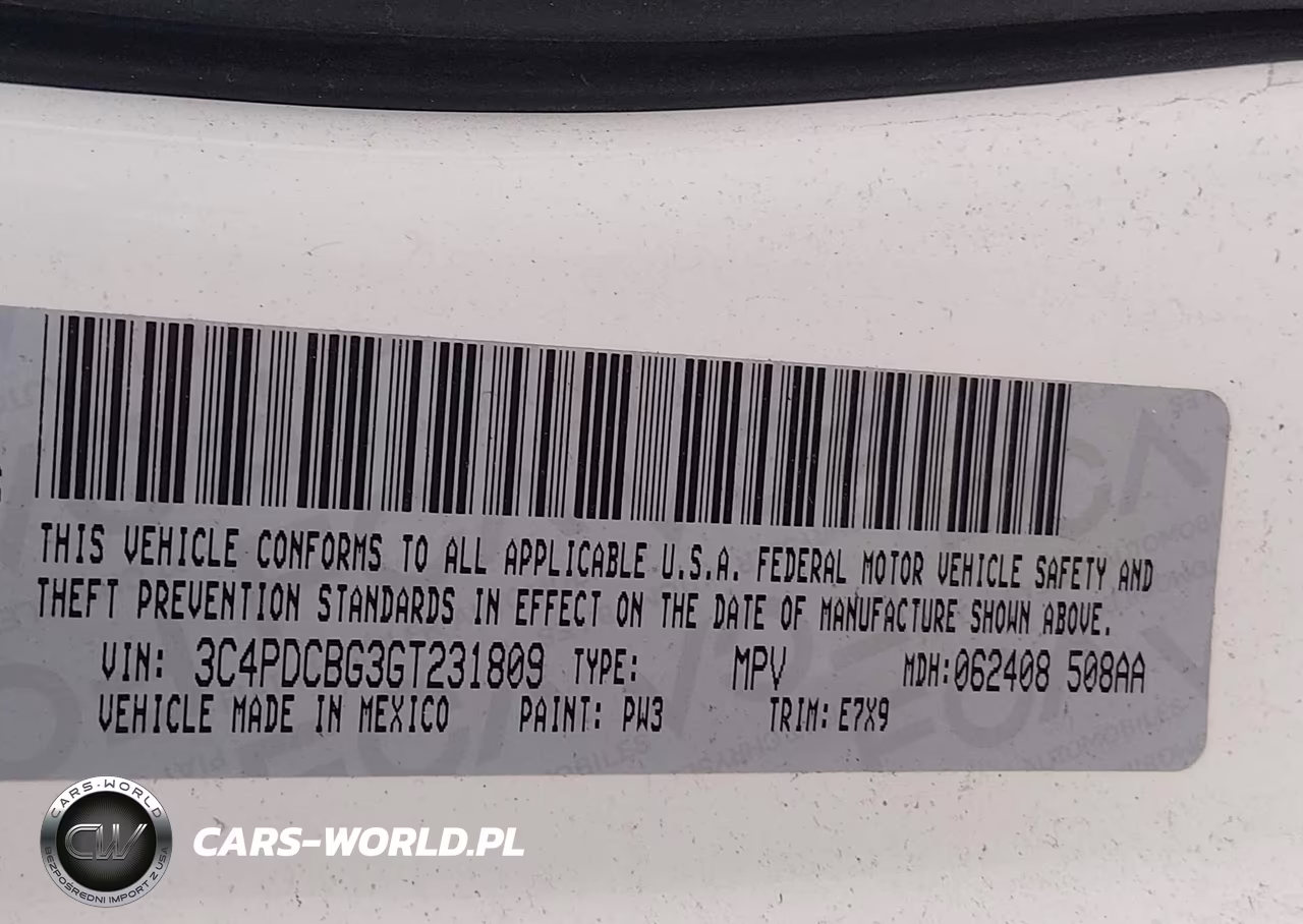 2016 Dodge Journey Sxt VIN:3C4PDCBG3GT231809 - 9