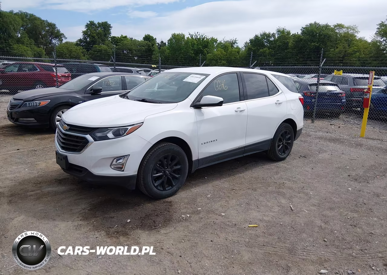 2020 Chevrolet Equinox Awd Lt 1.5L Turbo VIN:3GNAXUEV2LS734008 - 2