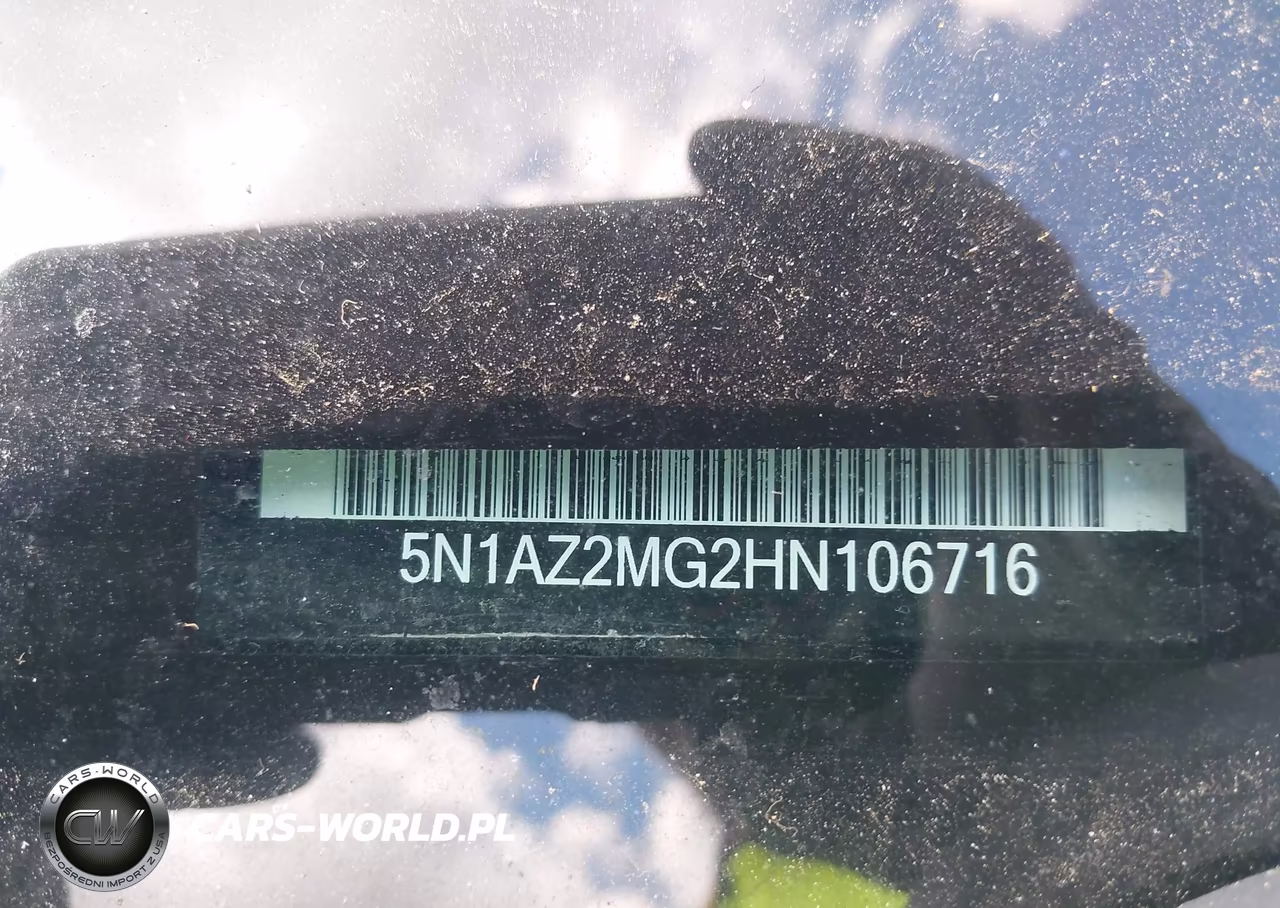 2017 Nissan Murano S VIN:5N1AZ2MG2HN106716 - 19