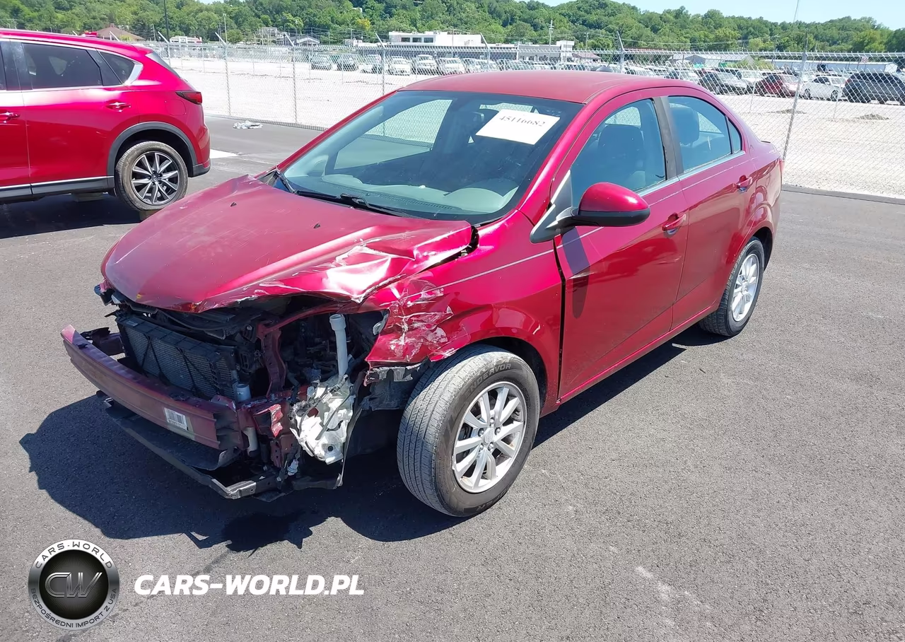 2017 Chevrolet Sonic Lt Auto VIN:1G1JD5SH6H4107334 - 2