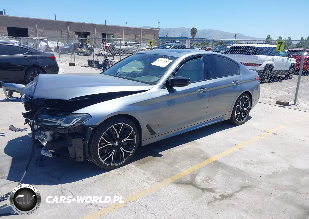 2021 BMW 540I VIN:WBA53BJ01MCF98515 - 2