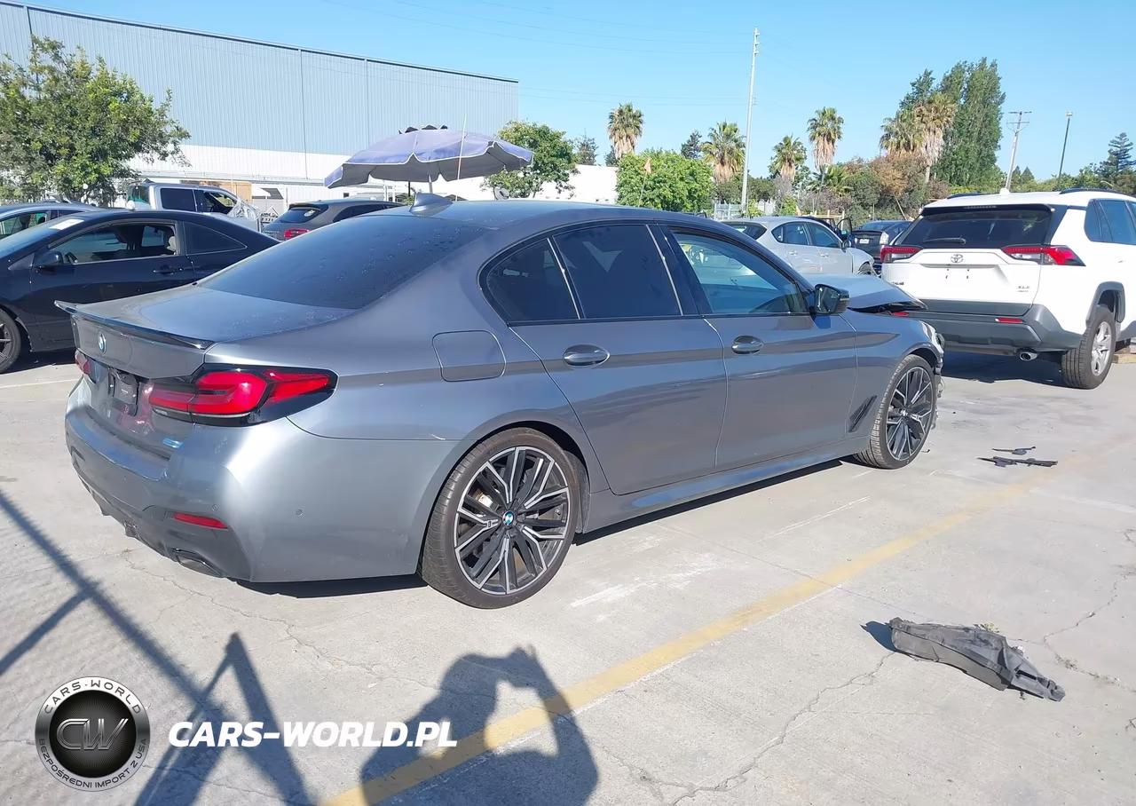 2021 BMW 540I VIN:WBA53BJ01MCF98515 - 4