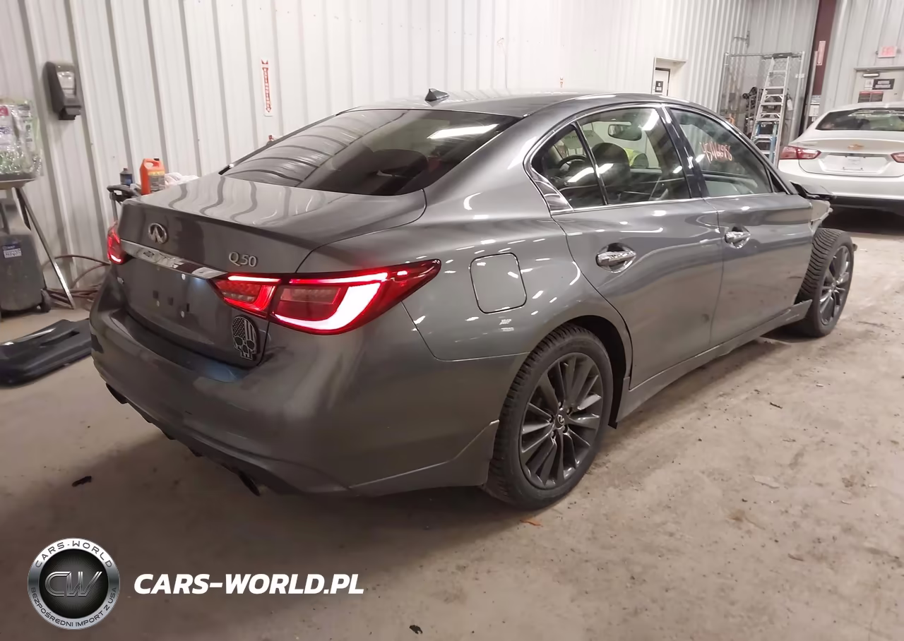 2019 Infiniti Q50 3.0T Luxe VIN:JN1EV7AR5KM591597 - 4