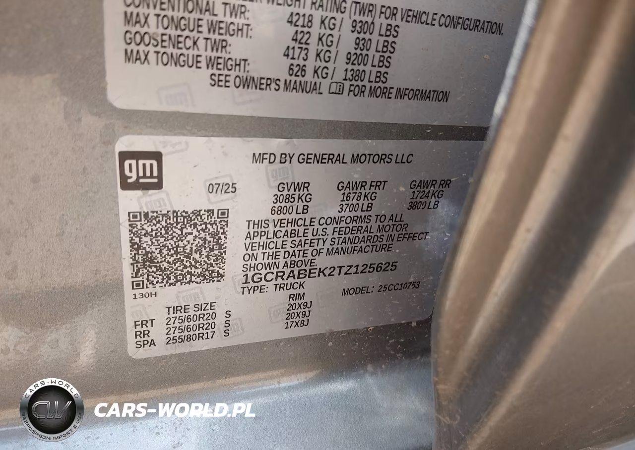 2026 Chevrolet Silverado 1500 2Wd Standard Bed Custom VIN:1GCRABEK2TZ125625 - 9