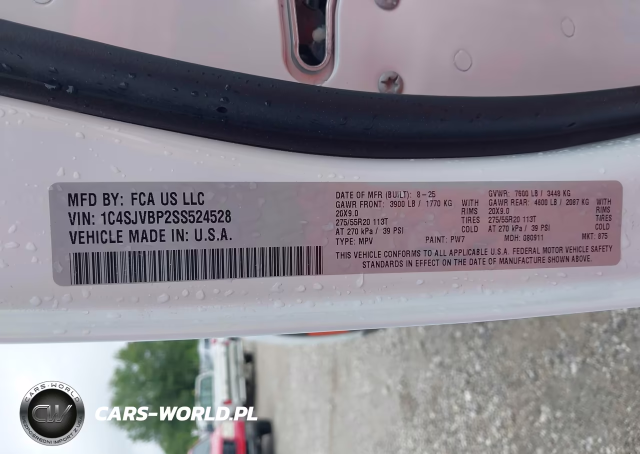2025 Jeep Wagoneer Carbide 4X4 VIN:1C4SJVBP2SS524528 - 9
