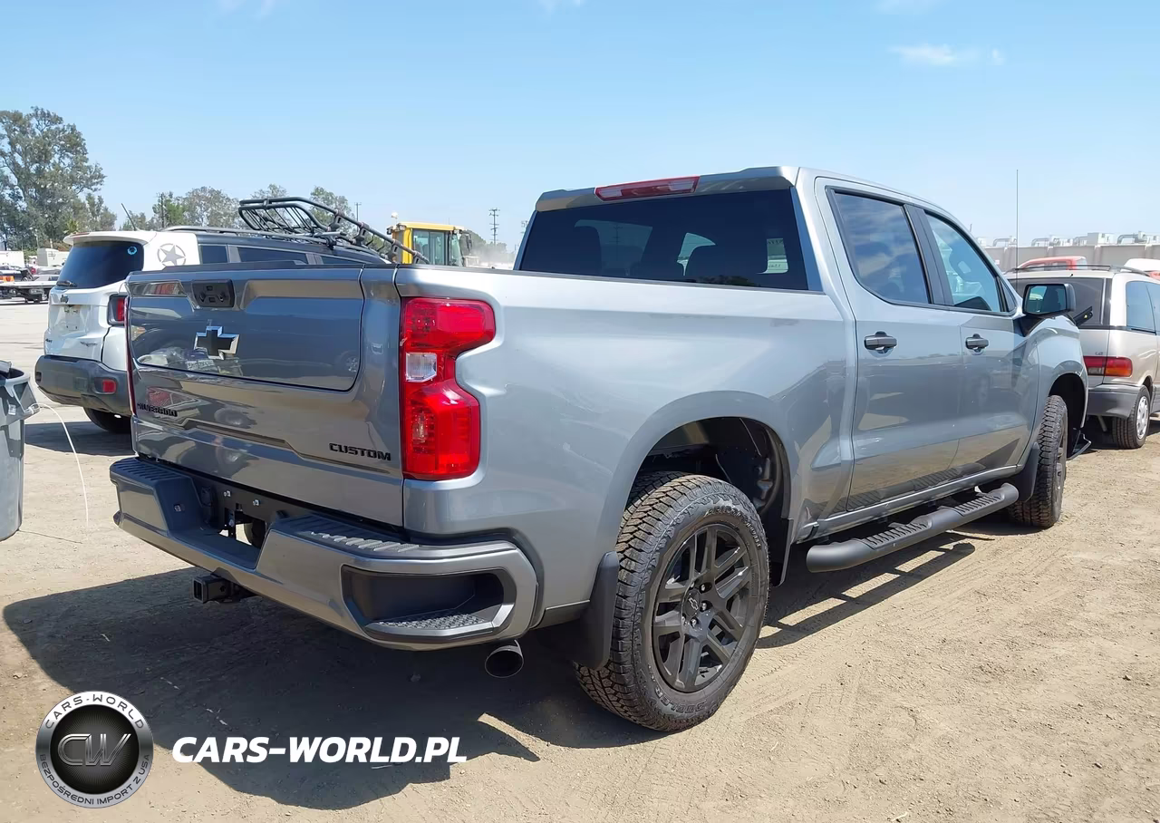 2026 Chevrolet Silverado 1500 2Wd Short Bed Custom VIN:3GCPABEK3TG348876 - 4