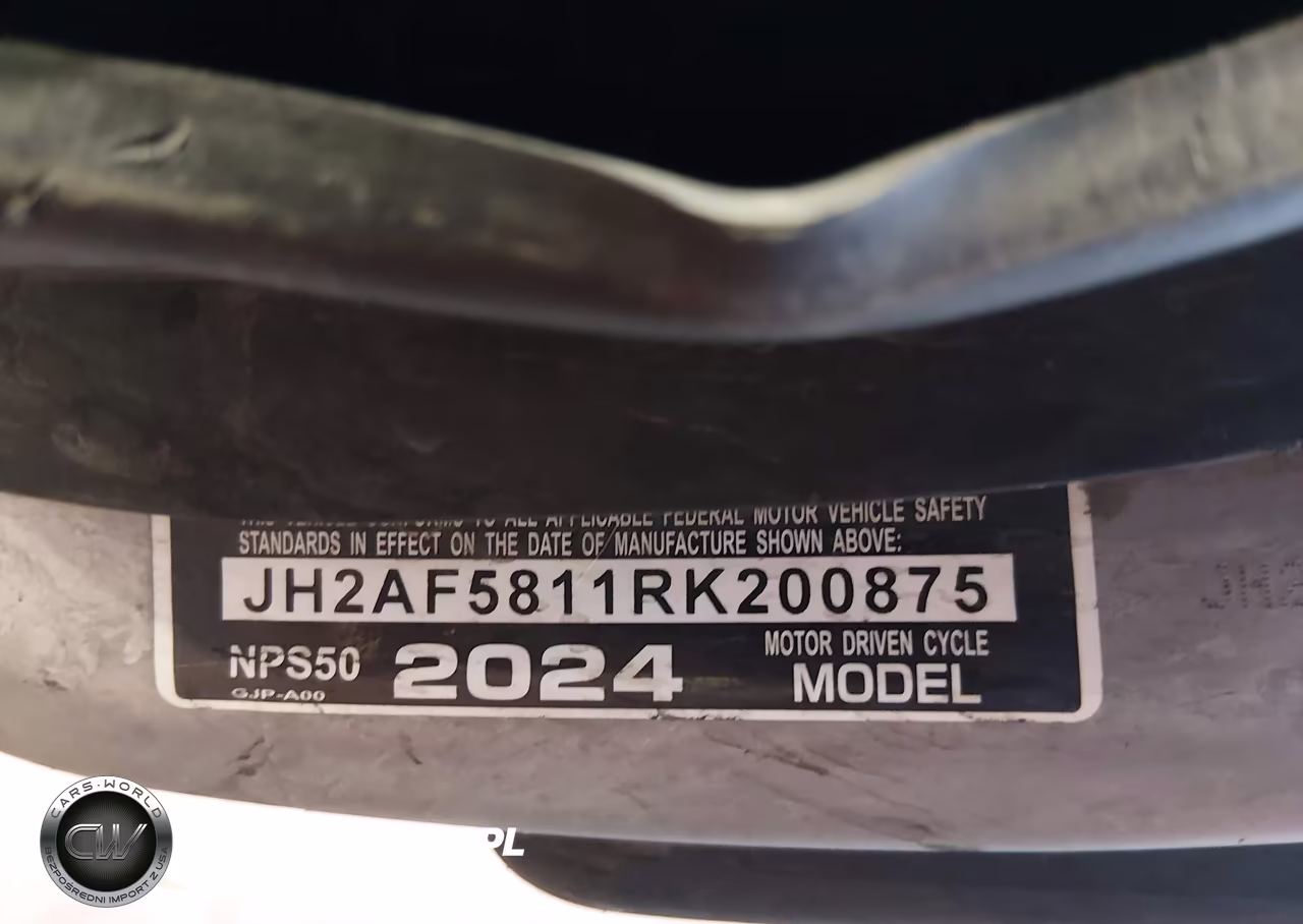 2024 Honda Nps50 VIN:JH2AF5811RK200875 - 10