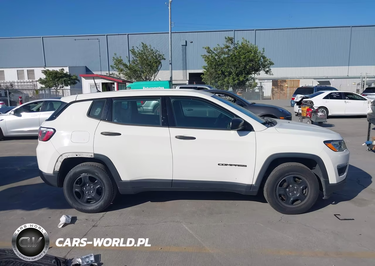2018 Jeep Compass Sport Fwd VIN:3C4NJCABXJT233179 - 14