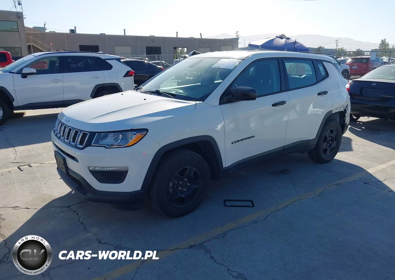 2018 Jeep Compass Sport Fwd VIN:3C4NJCABXJT233179 - 2