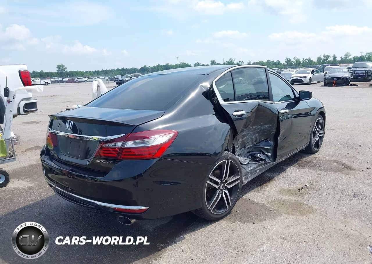 2016 Honda Accord Sport VIN:1HGCR2F5XGA228935 - 4