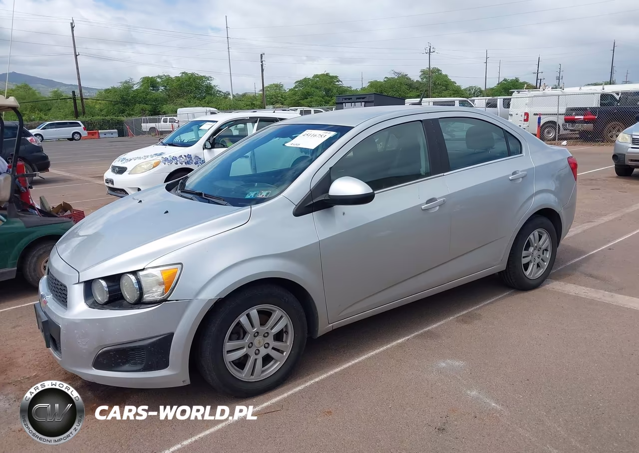 2012 Chevrolet Sonic 2Lt VIN:1G1JC5SHXC4107851 - 2