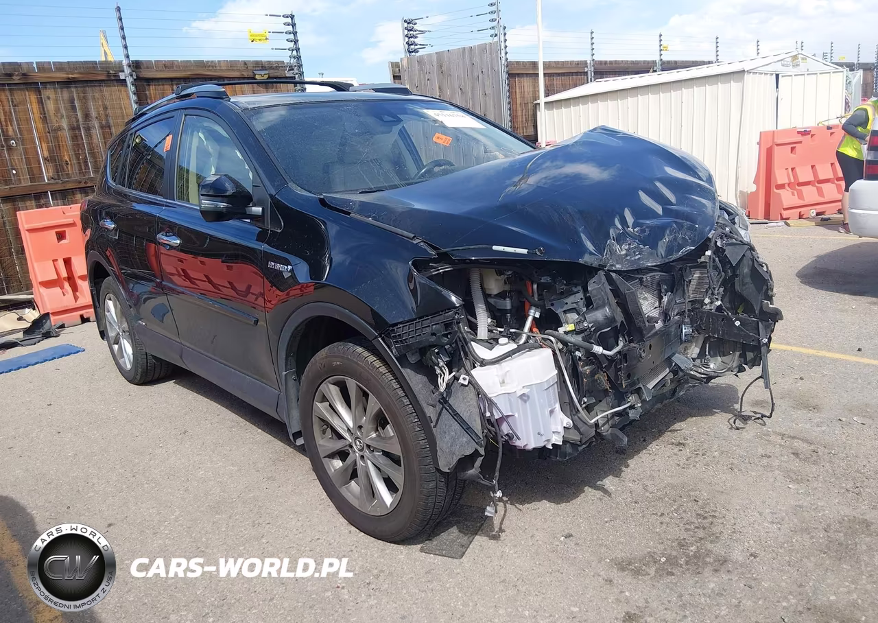 2018 Toyota Rav4 Hybrid Limited VIN:JTMDJREV0JD174197 - 1