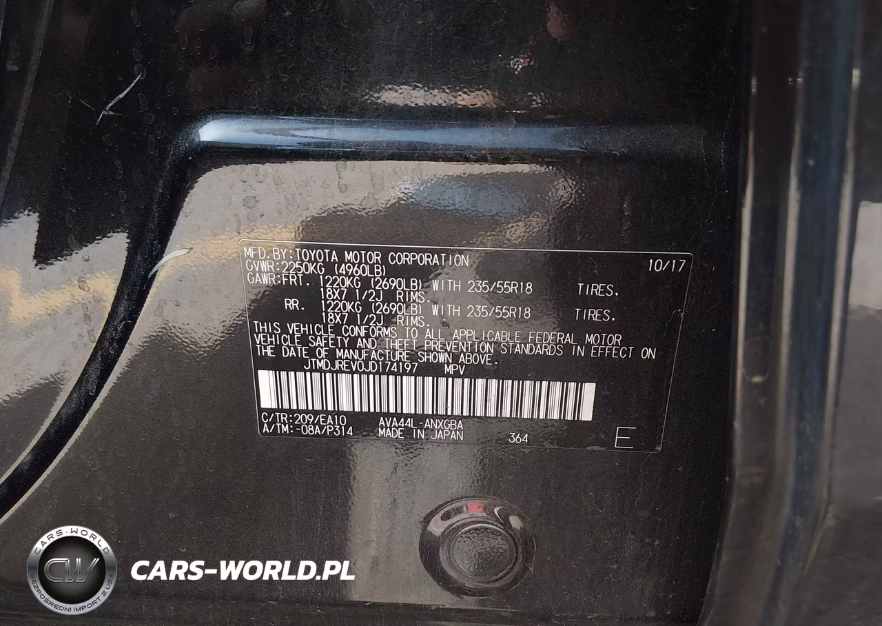 2018 Toyota Rav4 Hybrid Limited VIN:JTMDJREV0JD174197 - 9