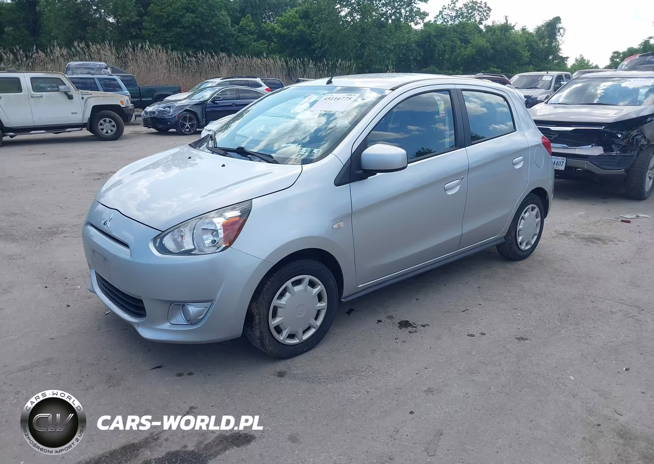 2014 Mitsubishi Mirage De VIN:ML32A3HJ3EH006682 - 2