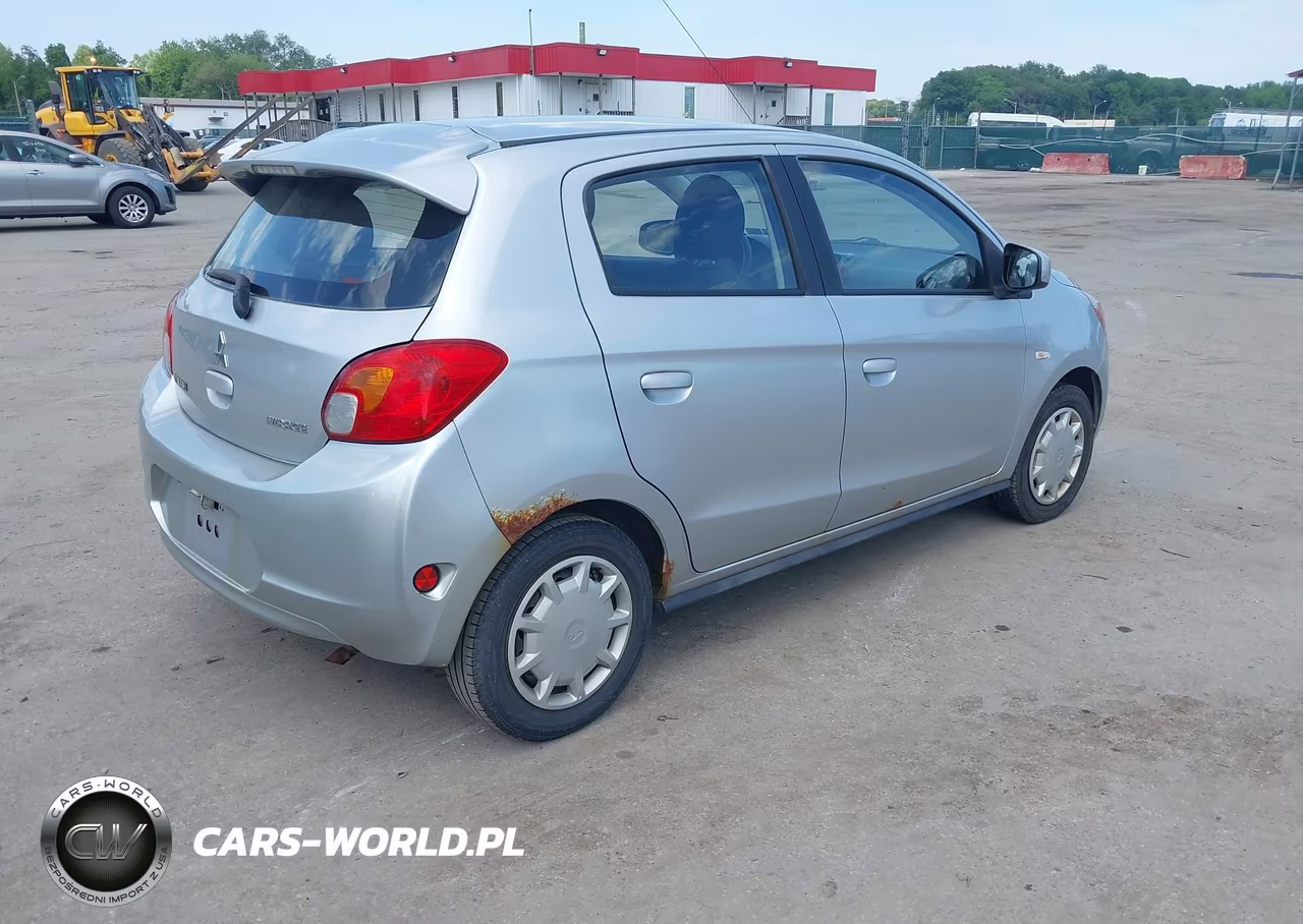2014 Mitsubishi Mirage De VIN:ML32A3HJ3EH006682 - 4