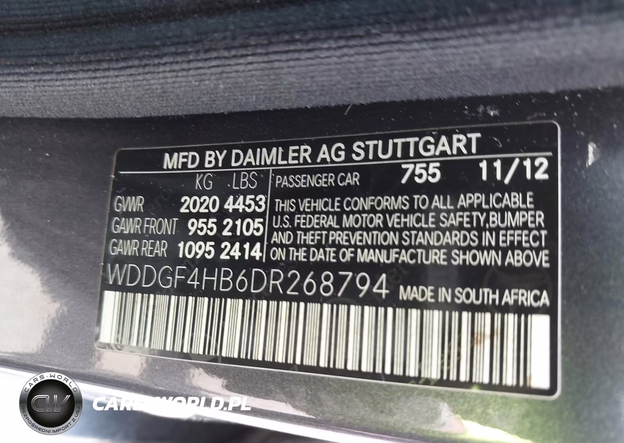 2013 Mercedes-Benz C 250 Sport VIN:WDDGF4HB6DR268794 - 9