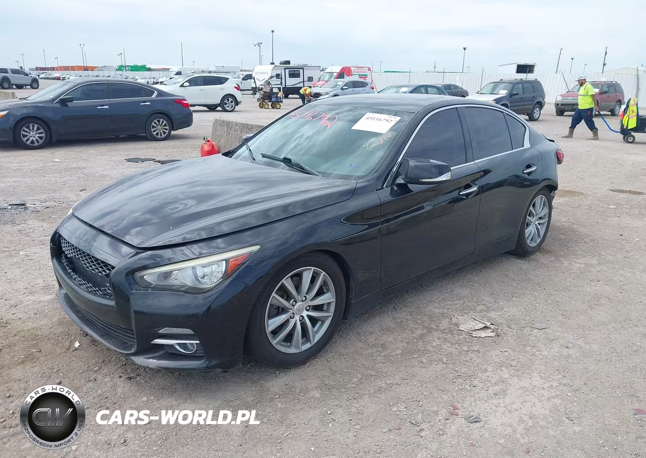 2015 Infiniti Q50 Premium VIN:JN1BV7AP2FM337434 - 2