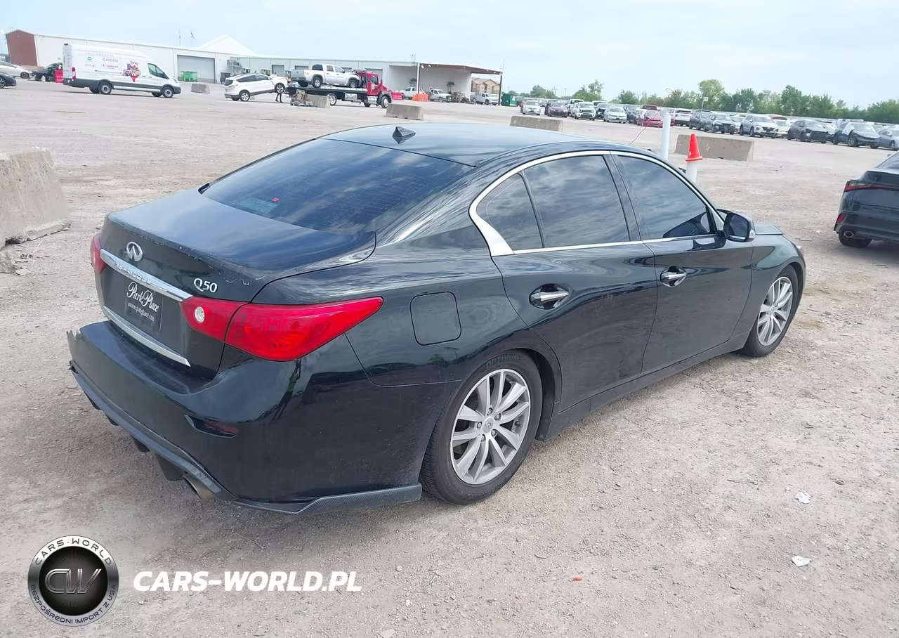 2015 Infiniti Q50 Premium VIN:JN1BV7AP2FM337434 - 4
