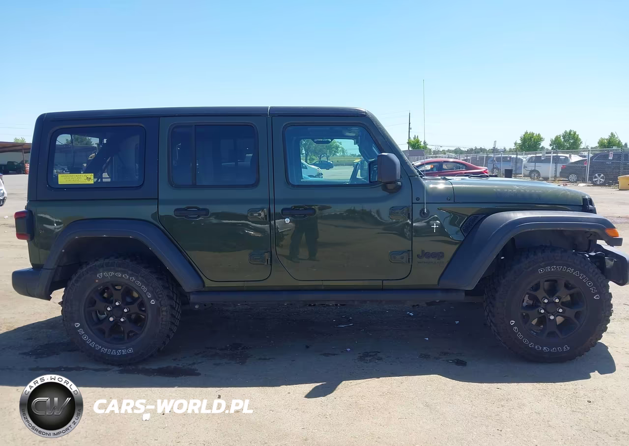 2021 Jeep Wrangler Unlimited Willys 4X4 VIN:1C4HJXDN7MW801378 - 13