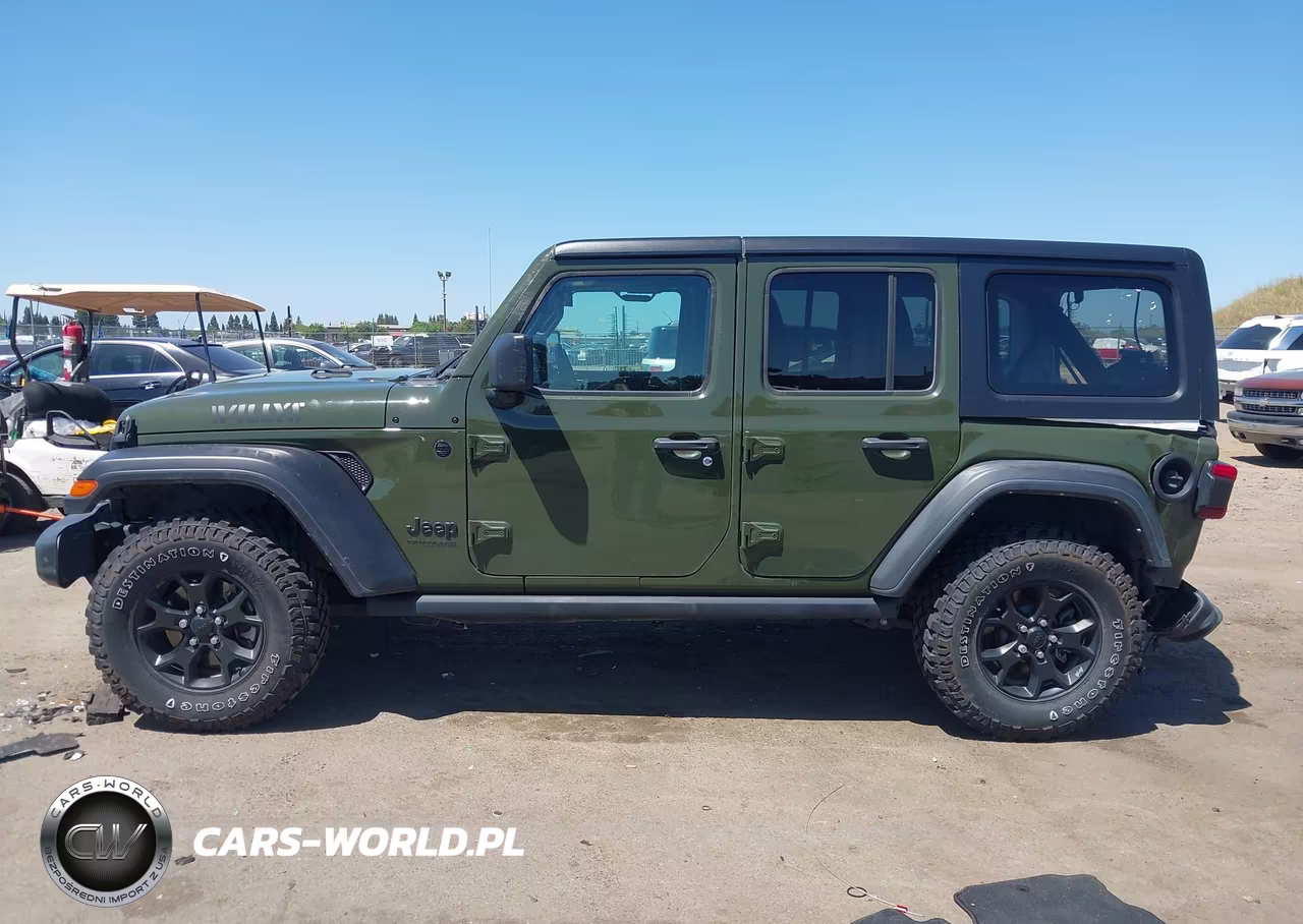 2021 Jeep Wrangler Unlimited Willys 4X4 VIN:1C4HJXDN7MW801378 - 14