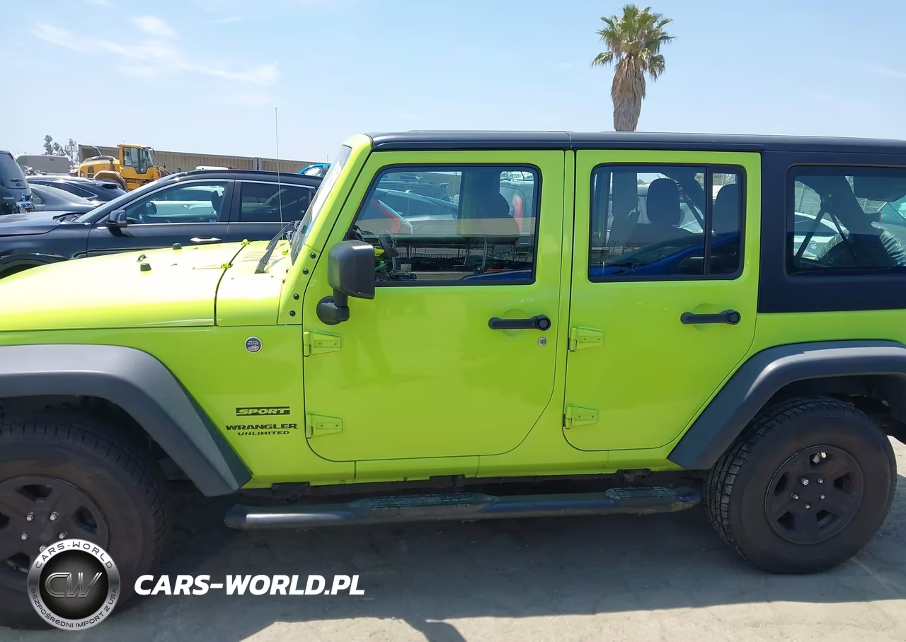 2017 Jeep Wrangler Unlimited Sport 4X4 VIN:1C4BJWDG9HL510566 - 14