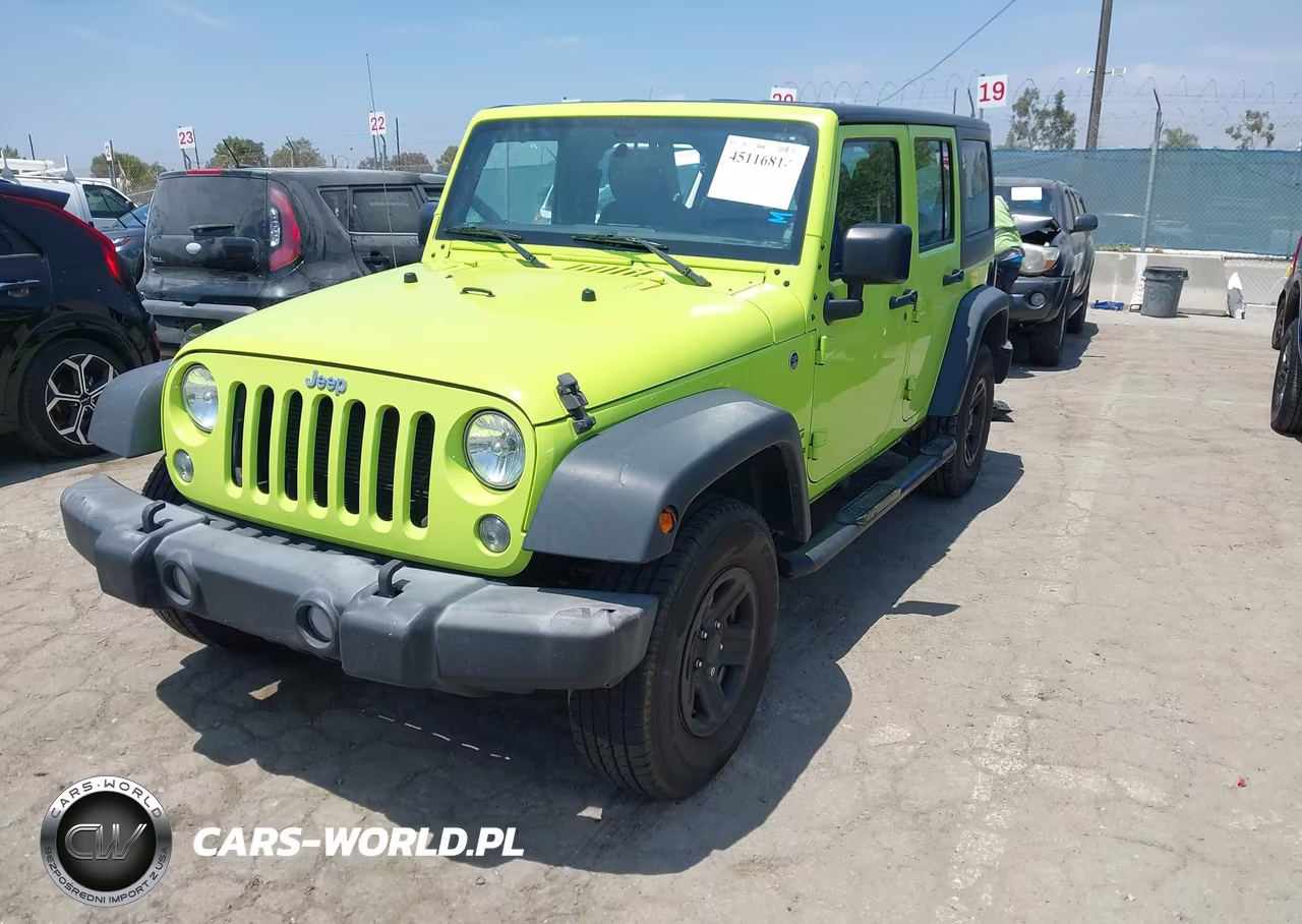 2017 Jeep Wrangler Unlimited Sport 4X4 VIN:1C4BJWDG9HL510566 - 2