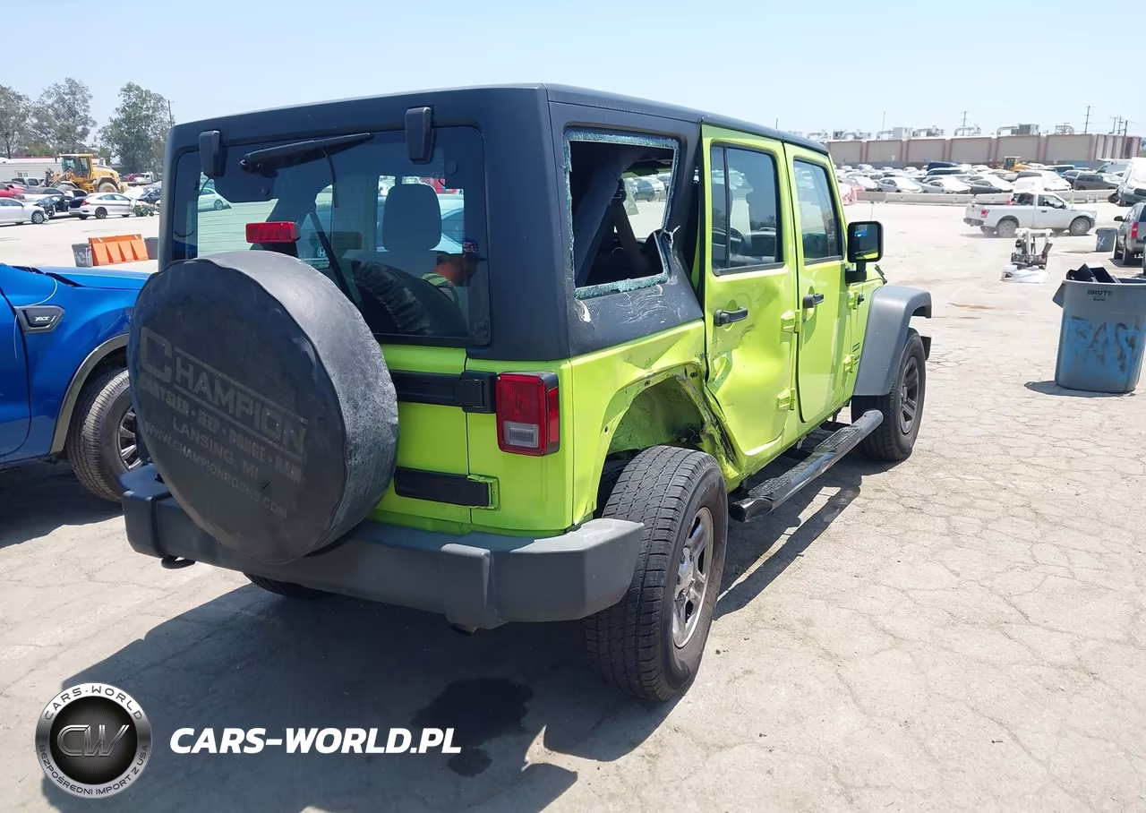 2017 Jeep Wrangler Unlimited Sport 4X4 VIN:1C4BJWDG9HL510566 - 4