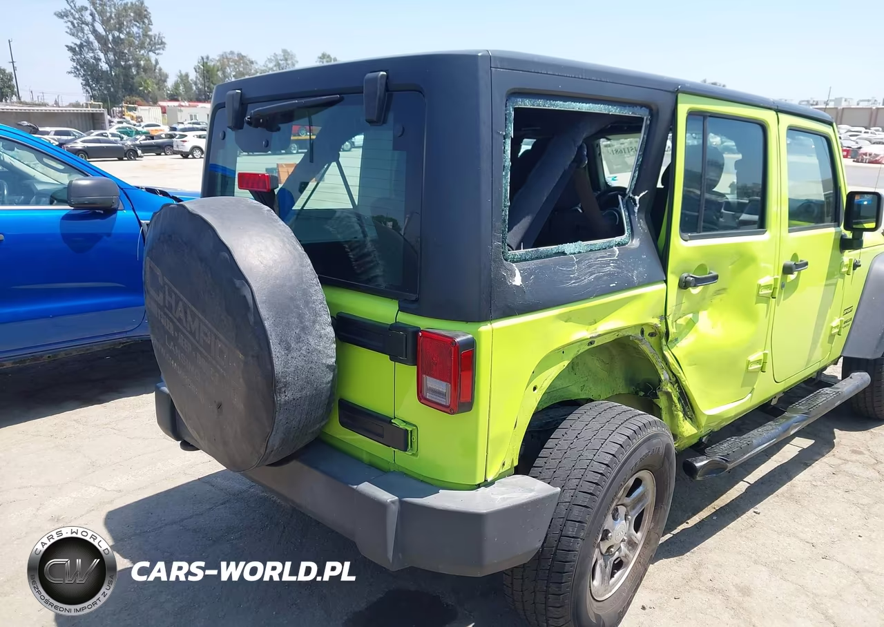 2017 Jeep Wrangler Unlimited Sport 4X4 VIN:1C4BJWDG9HL510566 - 6