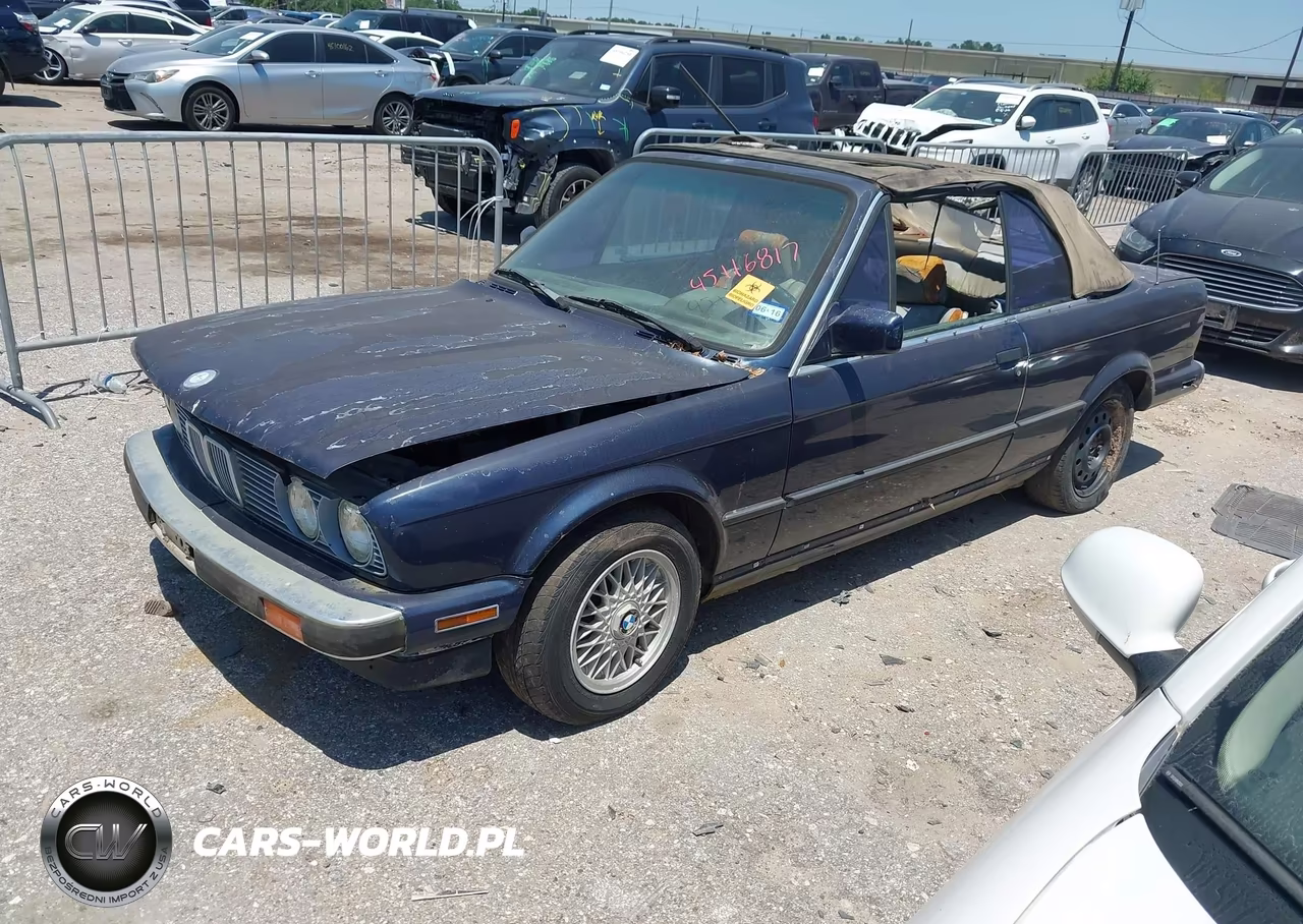 1987 BMW 325 I VIN:WBABB130XH1926512 - 2
