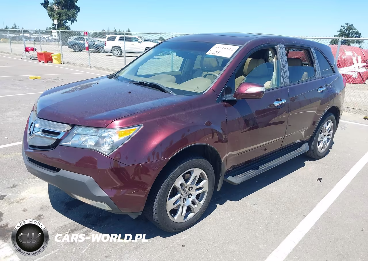 2008 Acura Mdx Technology Package VIN:2HNYD28498H548459 - 2