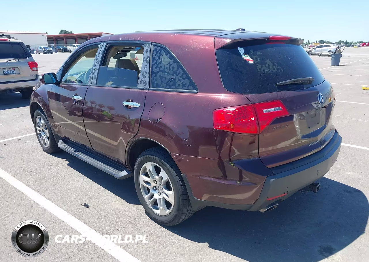 2008 Acura Mdx Technology Package VIN:2HNYD28498H548459 - 3