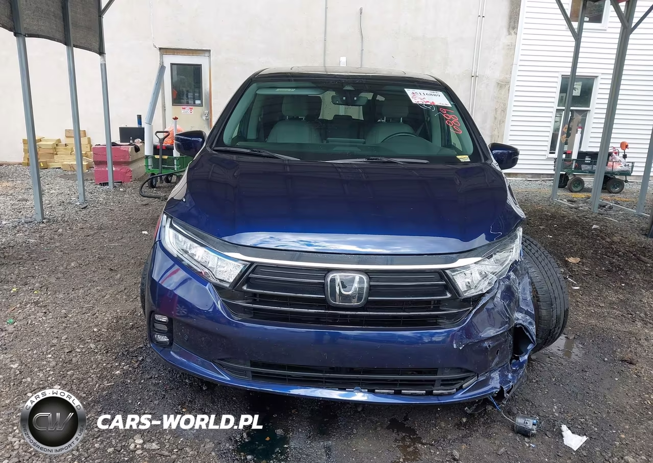 2022 Honda Odyssey Touring VIN:5FNRL6H81NB014431 - 12
