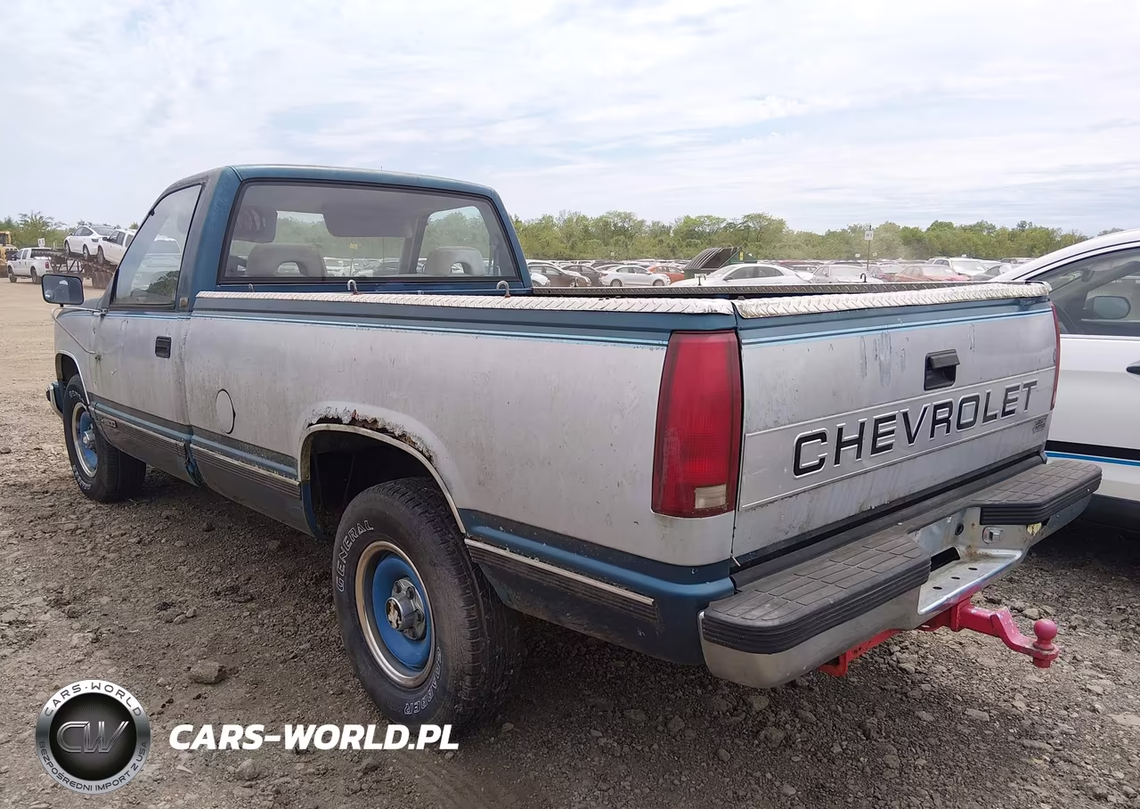 1992 Chevrolet Gmt-400 C2500 VIN:1GCFC24K7NE228516 - 3