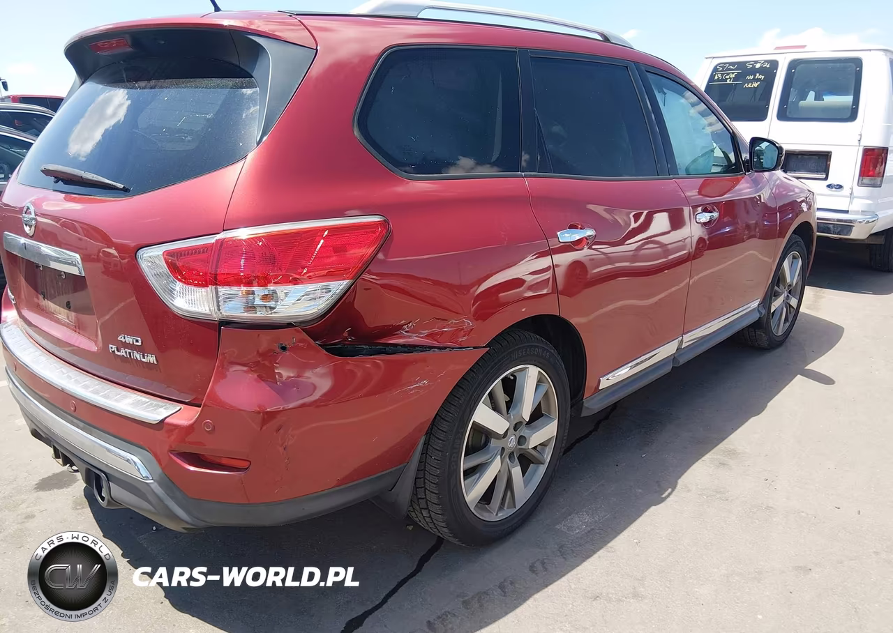 2014 Nissan Pathfinder Platinum VIN:5N1AR2MM7EC689409 - 4