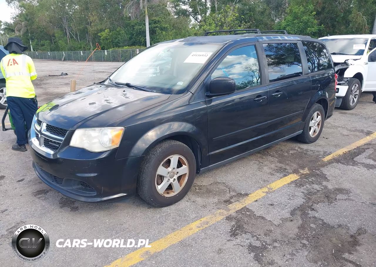 2012 Dodge Grand Caravan Sxt VIN:2C4RDGCG6CR196663 - 2