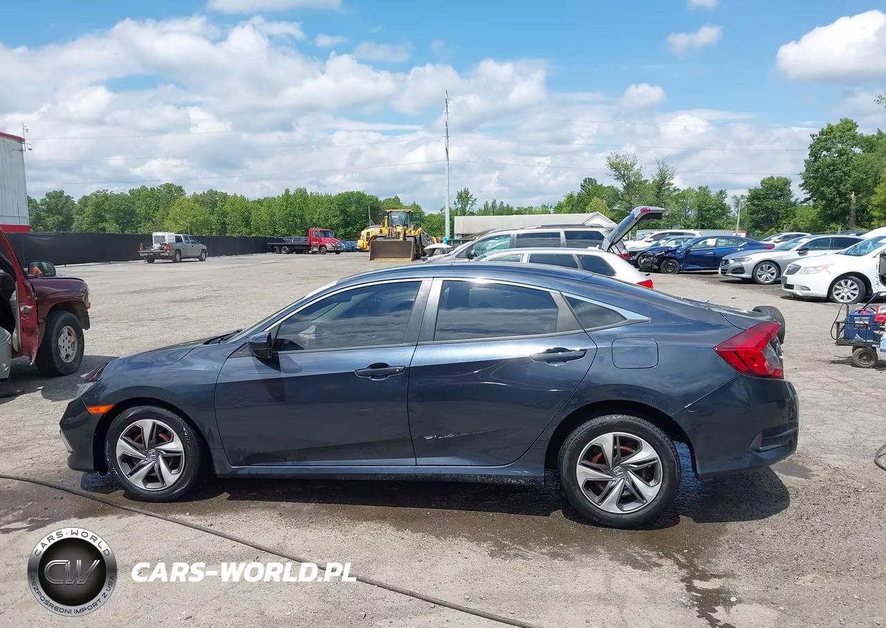 2019 Honda Civic Lx VIN:19XFC2F6XKE039276 - 14