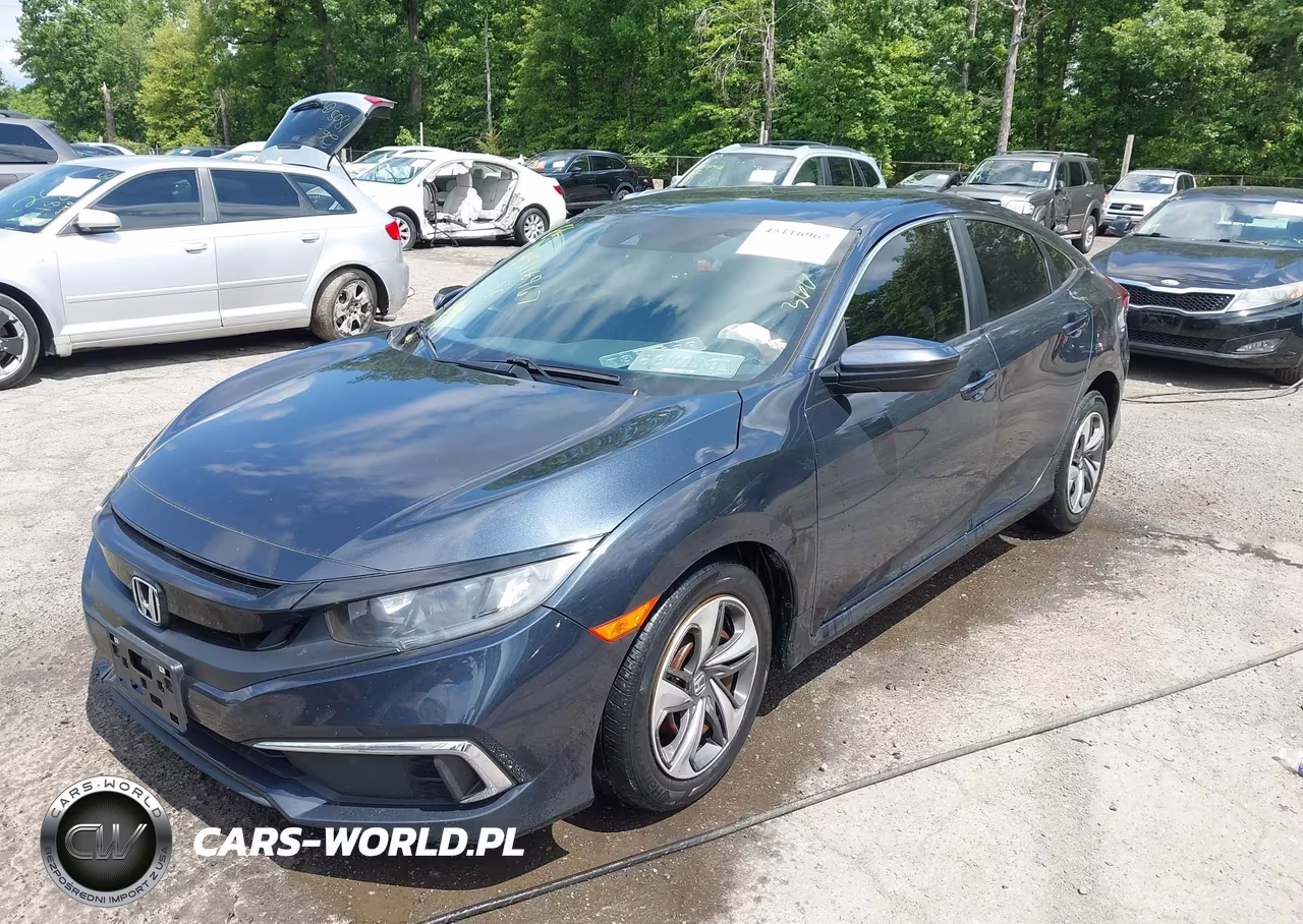 2019 Honda Civic Lx VIN:19XFC2F6XKE039276 - 2