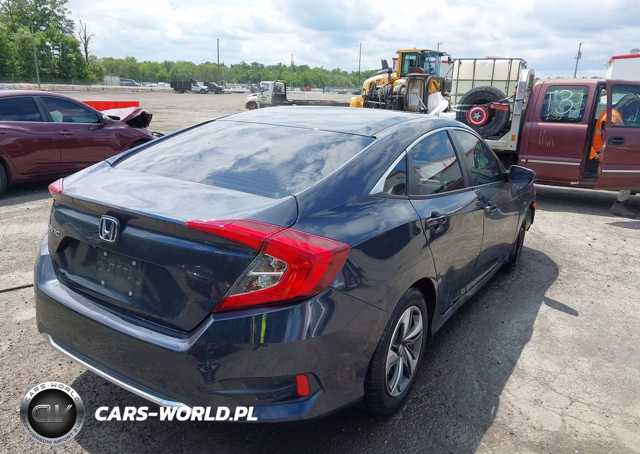 2019 Honda Civic Lx VIN:19XFC2F6XKE039276 - 4