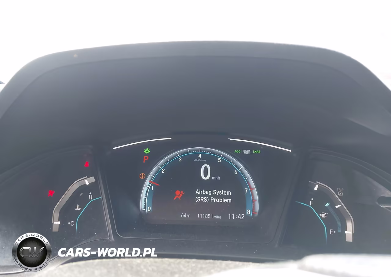 2019 Honda Civic Lx VIN:19XFC2F6XKE039276 - 7
