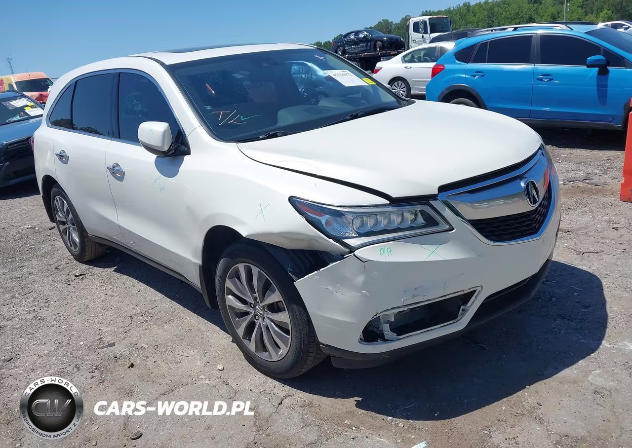 2015 Acura Mdx Technology Package