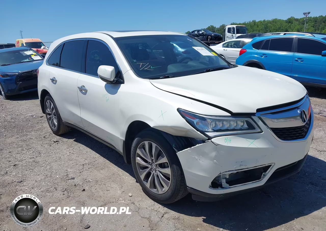 2015 Acura Mdx Technology Package VIN:5FRYD3H49FB010907 - 13