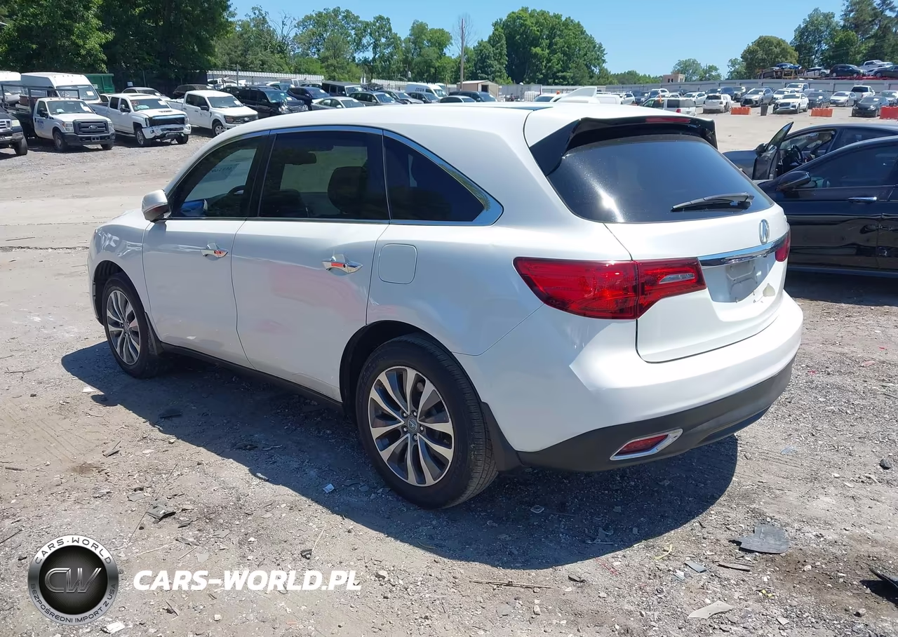 2015 Acura Mdx Technology Package VIN:5FRYD3H49FB010907 - 3