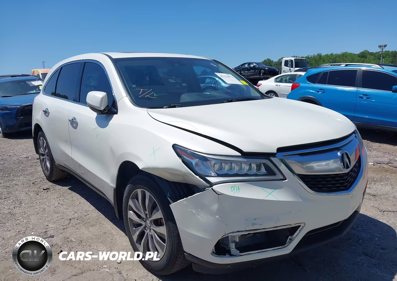 2015 Acura Mdx Technology Package VIN:5FRYD3H49FB010907 - 6