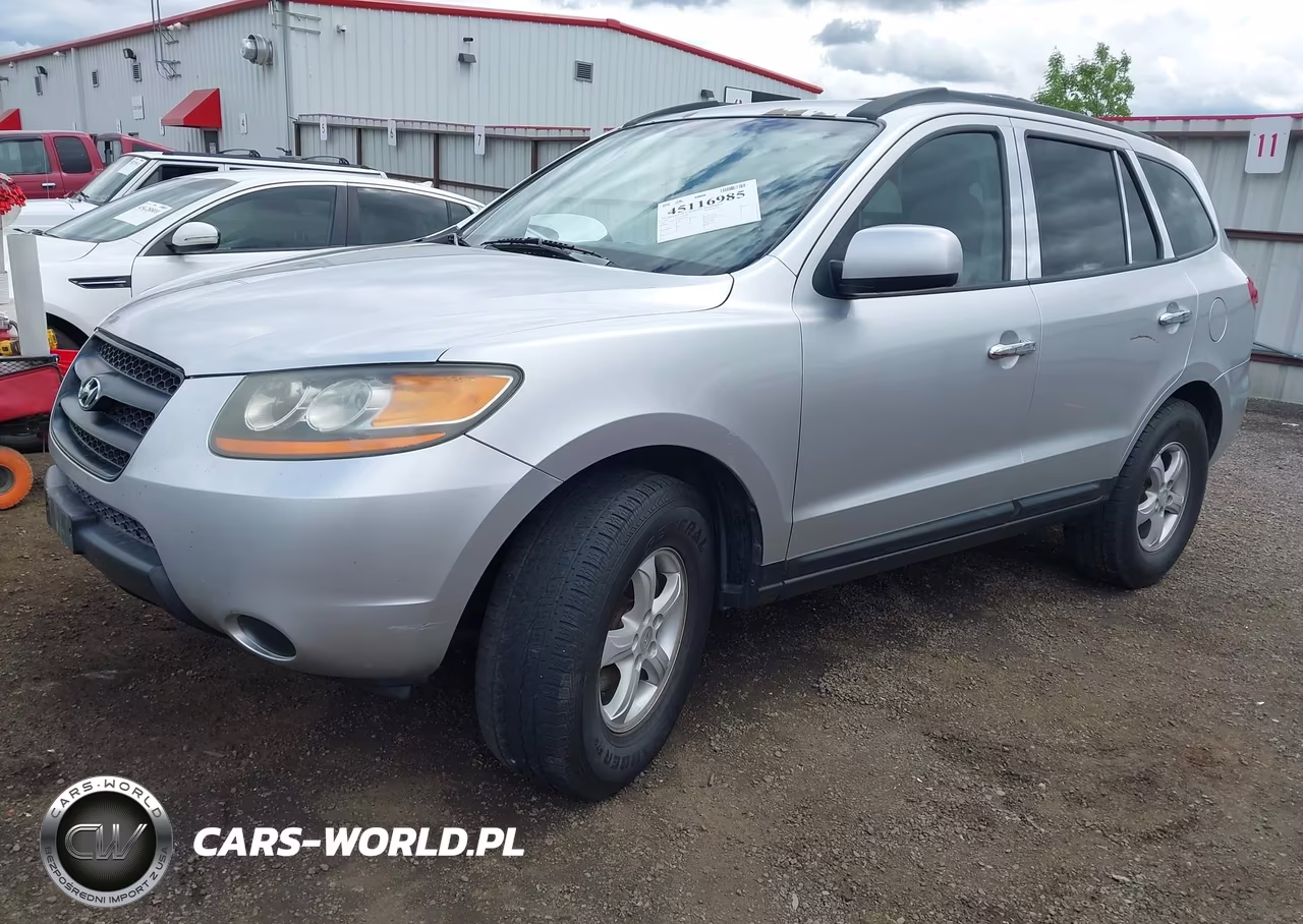 2008 Hyundai Santa Fe Gls VIN:5NMSG13D98H203652 - 2